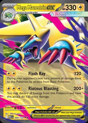 Mega Manectric ex (MEG 050/132)