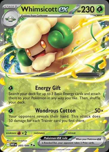 Whimsicott ex (WHT 005/086)